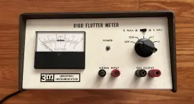 8160 3m Brand Flutter Meter Including A Copy Of The O And M Manual