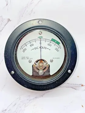 365-652 A&m Intruments Instruments Dc Voltmeter Model