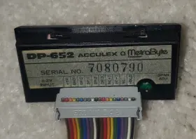 Dp-652 Acculex Two 2 Lcd Digital Panel Meter Used #2