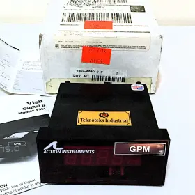 V507-8540 Action Instruments Digital Panel Gpm Meter