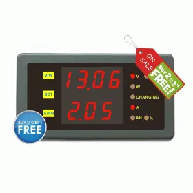 E001-l12050 Aili Dc 120v 50a Voltage Current Meter Battery Charge Discharge Agm Sla Lead Lifepo4