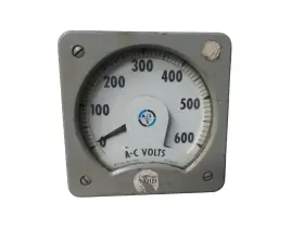 495-260 Als Switch Board Meter Ac Volts 0-600