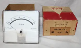 52-0632-0400 Api Instrument Vintage Dbm Panel Meter Ks-20355 L2 Model 502