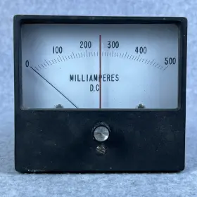 53-1800-7002 Api Instruments Co. Dc Milliamp Meter 500 Ma Model 503k Usa Vintage