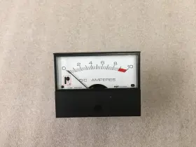 Ah-1724-0000 Api Instruments / Hipotronics Shielded Panel Meter Electrical Current Gauges With Mounting