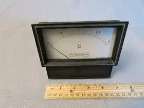N5-2052-0000 Api Instruments / Hipotronics Shielded Panel Meter 0-2kv With Mounting Frame