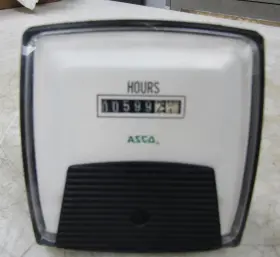 491942-093 Asco Byram R3pb-etm Hour Meter 120 Vac 60 Hz Hours Non-reset