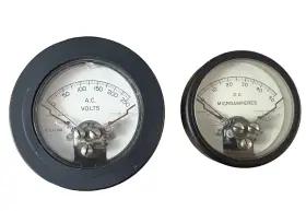 422-1205 Assembly Products Inc Lot 2 Ac Voltmeter 0-250v Dc Microampere 0-50