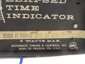 7090023000 Atc 200773 Used Elapsed Time Indicator #3