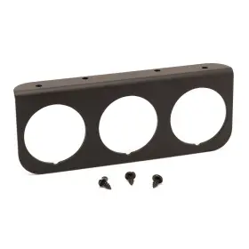 2238 Auto Meter Black Aluminum Gauge Panel