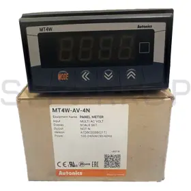 Mt4w-av-4n Autonics New In Box Panel Meter
