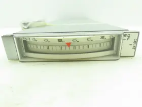 Ry1100 Babcock & Wilcox Bailey Controls Edgewise Cps Vertical Analog Panel Meter Gage Plc Card #3