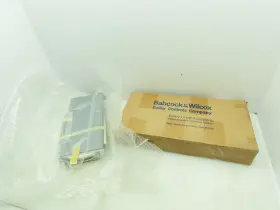 Ry1100 Babcock & Wilcox Bailey Controls Edgewise Cps Vertical Analog Panel Meter Gage Plc Card