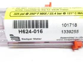H624-016 Badger Meter 230778 New-no Box Flowmeter Mechanical 1 To 16gpm 1/2 Inch #2