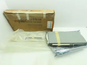 Ry2331 Bailey Controls Edgewise Vertical Panel Meter 0-10 X 10% 120vac 3.5va