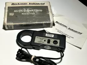 0-600a Beckman Ct-233 Ac/dc Current Clamp 2000v-ac Tester In Box - Free Shipping