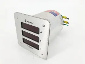 Vtaie1 Bitronics Three Phase Volt Meter 115vac