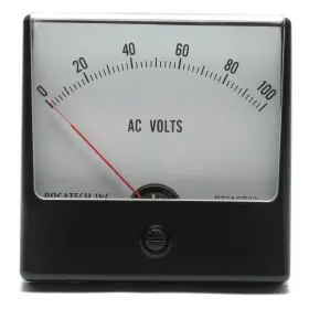 Bt3acp32 Bocatech - 100 Volt Ac Panaview Analog Panel Meter 3 Inch