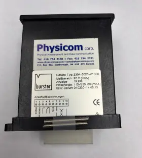 2354-5020-v1000 Burster Digital Panel Meter 20 Ohm Range. Free Shipping