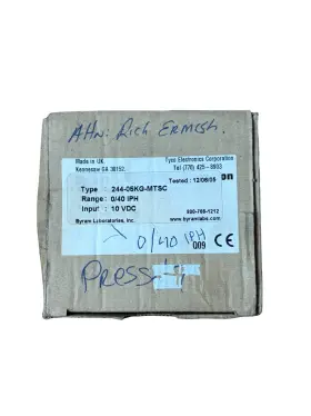 244-05kg-mtsc Byram Laboratories Voltage Meter 10vdc 0/40 Iph Range 96mm X