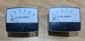 Di-915 Calectro And 912 D.c. Milliamperes Panel Meter Vtg Test Meters Pre Owned Di-915 Calectro And 912 D.c. Milliamperes Panel Meter Vtg Test Meters Pre Owned