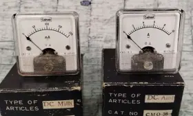 Cmo-38-2 Calrad Cmo-38-4 0-200 Ma Panel Meter And 0-10 Amp Vintage Untested #2 Cmo-38-2 Calrad Cmo-38-4 0-200 Ma Panel Meter And 0-10 Amp Vintage Untested #2