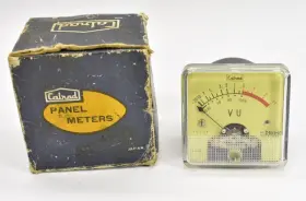 Cvo-38 Carlrad Vintage Panel Vu Meter New