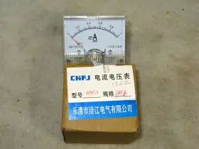 85c1 Chfj Dc 0-1 Ma Rectangular Analog Panel Meter Class 2.5 New Tested