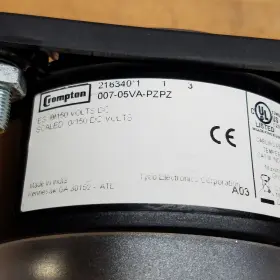 007-05va-pzpz Crompton Ansi Switchboard Meter Es 0/150vdc Scaled 0/150 Dc Volts #2