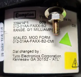 012-01aa-faxx-b2 Crompton Panel Meter Dc Volts #3