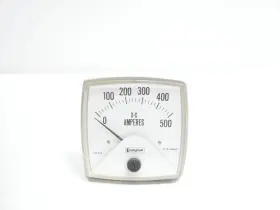 016-01aa-ecsf Crompton Ammeter 0-500a Amp