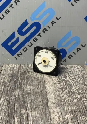 077-055a-faw Crompton -sn A-c Kilowatts Panel Meter 0-2000