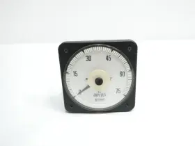 077-05fa-lspb-c6 Crompton Ammeter 0-75a Amp