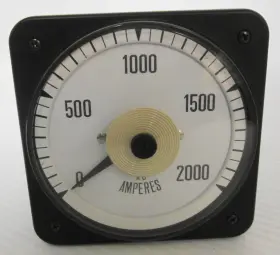 077-05fa-lsw4-c7 Crompton Ampmeter 0-2000a