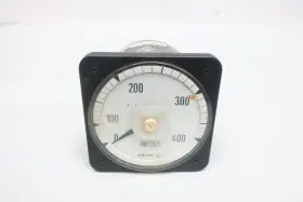 0-400a Crompton 077-08 Aa-lssc Ammeter Amp