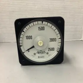 Crompton 077-08aa-lstu Panel Meter 2500a B43