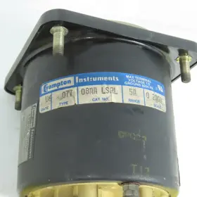 08aa-lsrl Crompton 08aa Lsrl 0-200 Amperes Panel Mount Meter Gauge Type 077 #2