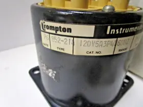 120v5a3p4v Crompton Instruments Type 852-214 New #3