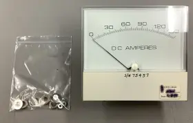 227-01aa-expz Crompton 0-150 Amperes Dc Panel Meter B76