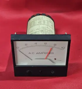 239-301a Crompton Panel Meter Relay Gauge 0-10 Ac Amperes England