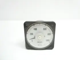 0-1000ac Crompton Ct200-1 Ammeter Amp