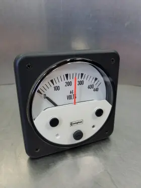 I22501 Crompton Type 077 Cat. No Ac Volt Panel Gauge 440v. 4d-4 #2