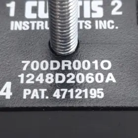 700dr001o Curtis Instruments Solid State Digital Hour Meter 6-digit 1/32 Din #2