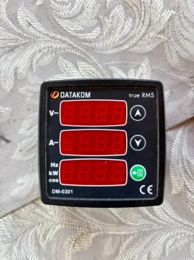170-275v Datakom 630100018209 Dm-0301 Single-phase Digital Multimeter Panel Power Supply