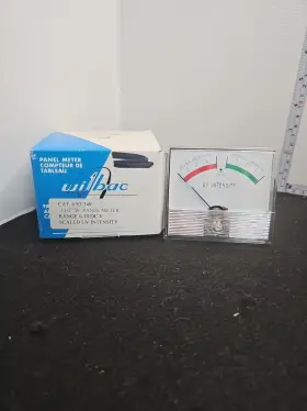 17575 Dc Wilbac Panel Meter S3/349 3 1/2in Range 0-10 V Scaled Uv Intensity New/old 17575 Dc Wilbac Panel Meter S3/349 3 1/2in Range 0-10 V Scaled Uv Intensity New/old