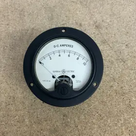 Abw62 Dc General Electric Amperes Meter