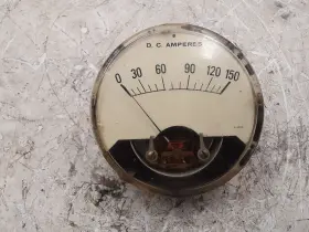 D-2436-1 Dc D.c. Amperes Meter 0-150