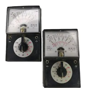 Mm-101 Dc Vintage Warrior Small Ac/dc Volt Meter Japan