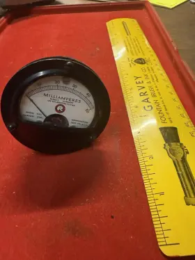 Sc409 Dc Marion Milliamperes Panel Meter Model Hs3 Scale 0-10 L15