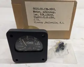 Dejur Amsco 134255 Vintage G-1 Load Meter Nsn 6625-00-539-9868 P/n Nos